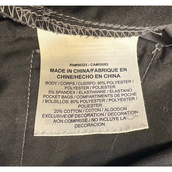 Nike Golf Performance Dri Fit Charcoal Men's 34 x 34 Pants Chino Flat Front - Picture 5 of 7